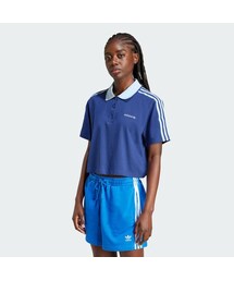 adidas | ルーズ クロップ ポロシャツ(ポロシャツ)