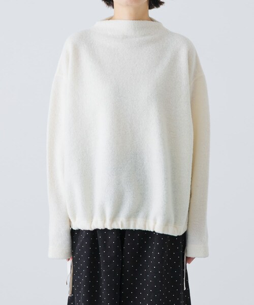 かぐれ（カグレ）の「ウールループボトルネックプルオーバー（その他トップス・レディース・IVORY/MOCHA/NAVY・Free）」の12枚目の写真