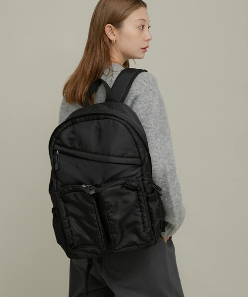 URBAN RESEARCH Sonny Label（アーバンリサーチサニーレーベル）の「グログランユースフルリュック（バックパック/リュック・レディース・エクリュ/ブラック・one）」の16枚目の写真