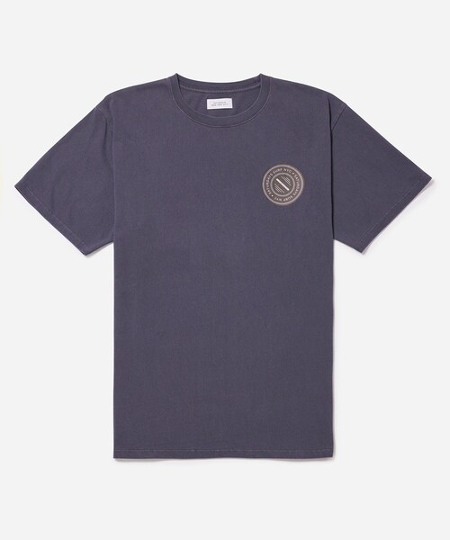 Saturdays NYC(サタデーズ ニューヨークシティ )の「Pigment Circle Tee(Tシャツ/カットソー・メンズ・ブラック/パープル/ホワイト・S/XL/M/L)」の13枚目の写真