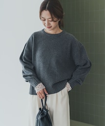 URBAN RESEARCH DOORS | ハミルトンウールクルーワイドプルオーバー(ニット/セーター)