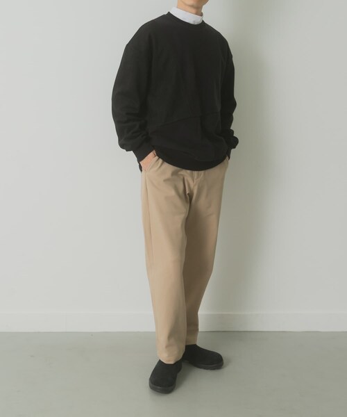 ITEMS URBANRESEARCH（アイテムズ アーバンリサーチ）の「裏フリースF.S.クレイジープルオーバー（その他トップス・メンズ・L.BEG/MOC/OLV/BLK・M/L）」の9枚目の写真