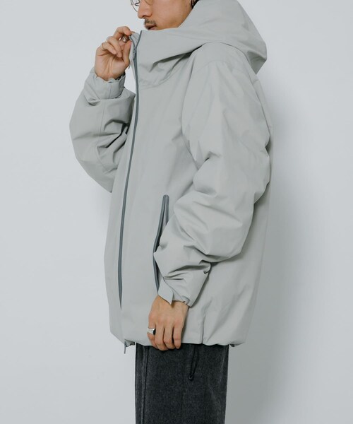 URBAN RESEARCH（アーバンリサーチ）の「ES.1　3lyr down Hoodie（その他アウター・メンズ・lt gray/navy/black・M/L/XL）」の18枚目の写真