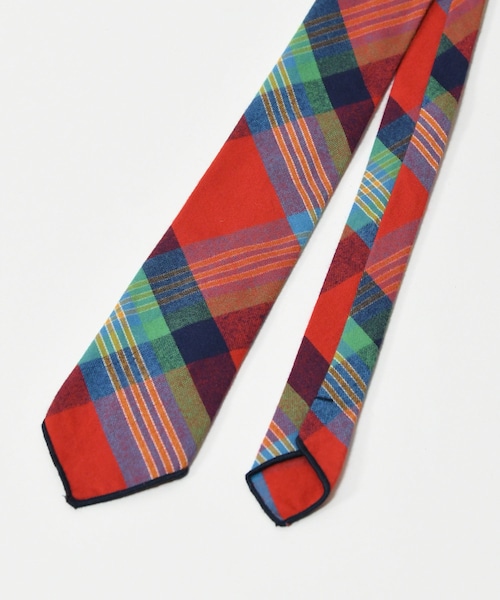 ADAM ET ROPE'(アダムエロペ)の「【ENGINEERED GARMENTS】Neck Tie(ネクタイ・メンズ・レッド系・F)」の3枚目の写真