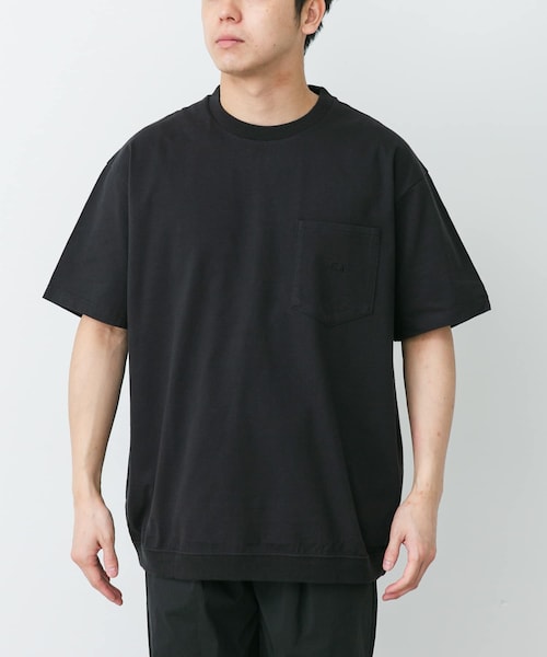 URBAN RESEARCH DOORS(アーバンリサーチドアーズ)の「THE NORTH FACE PURPLE LABEL HIGH BULKY POCKET T-SHIRTS(Tシャツ/カットソー・メンズ・WHITE(OW)/L.GRAY(LH)/A.GRAY(AH)/BLACK(K)/KHAKI(LK)・M/L/XL)」の2枚目の写真