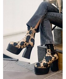 EMODA | サイドゴアタンクブーツ(ブーツ)