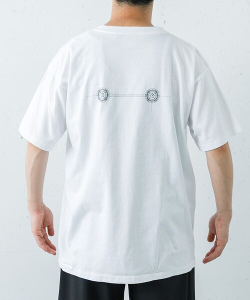 URBAN RESEARCH（アーバンリサーチ）の「semoh　SOUNDSYSTEM WIP T-SHIRTS（Tシャツ/カットソー・メンズ・WHITE/BLACK・L/XL）」の4枚目の写真