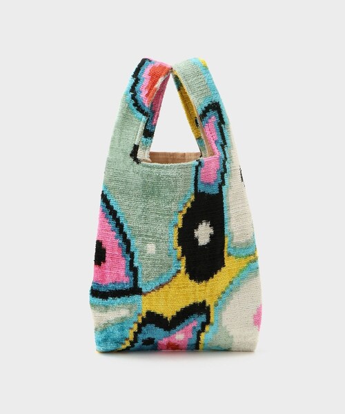 ROPE'(ロペ)の「【Kilim ARTS(キリム アーツ)】SUPERMARKET VELVET BAG|バック(ハンドバッグ・レディース・ブルー系/その他・F)」の18枚目の写真