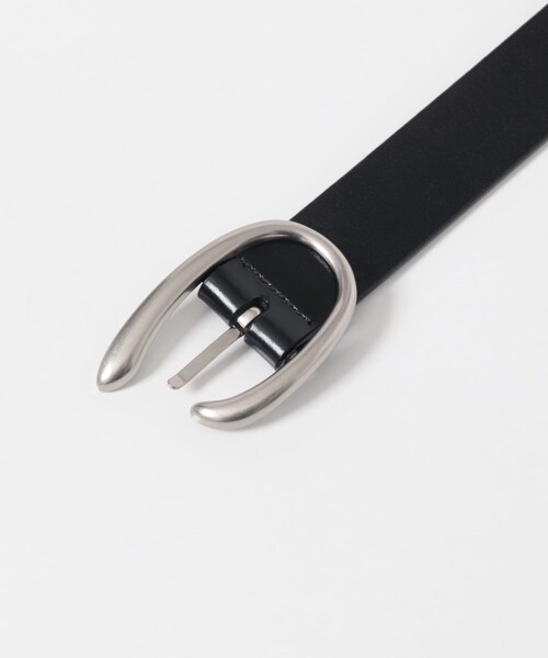 KBF（ケイビーエフ）の「バックルデザインレザーベルト（ベルト・レディース・D.BROWN/BLACK・One）」の12枚目の写真