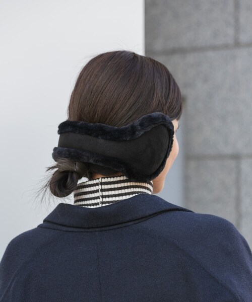 URBAN RESEARCH DOORS(アーバンリサーチドアーズ)の「イヤマフ(イヤーマフ・レディース・BLACK/GREGE・one)」の6枚目の写真