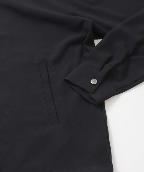 ITEMS URBANRESEARCH(アイテムズ アーバンリサーチ)の「『セットアップ対応』ウォッシャブル×クールタッチ TRコーチジャケット(ブルゾン・メンズ・CHK/BEG/GRY/BLK・M/L)」の14枚目の写真