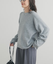 URBAN RESEARCH DOORS | ボートネックスムースプルオーバー(ニット/セーター)