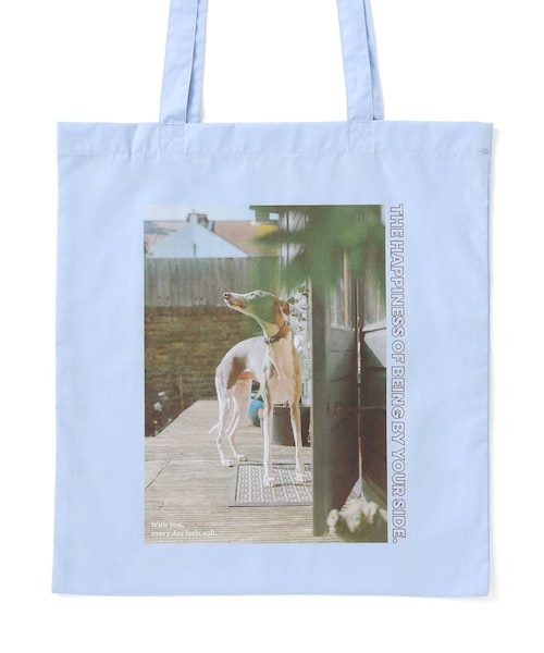ROPE' PICNIC（ロペピクニック）の「【DOG MAGAZINE×ROPE' PICNIC】フォトトートバッグ（トートバッグ・レディース・ダークブラウン/ブルー/イエロー・F）」の19枚目の写真