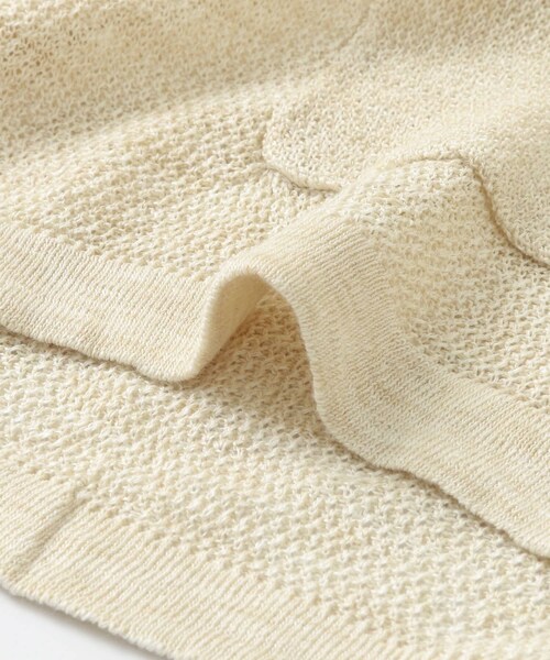 URBAN RESEARCH Sonny Label（アーバンリサーチサニーレーベル）の「リネンVネックカーディガン∴（カーディガン/ボレロ・メンズ・ピンク/オフ/ネイビー/チャコール・M/L）」の7枚目の写真