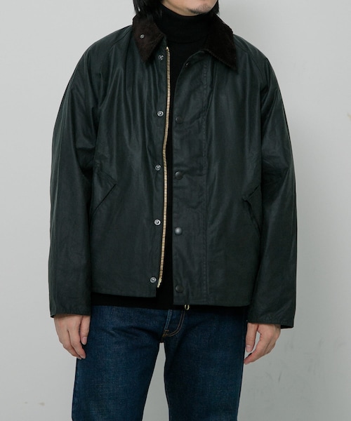 URBAN RESEARCH（アーバンリサーチ）の「Barbour　os transport wax（テーラードジャケット・メンズ・Olive/Black/Sage/Grey・36/38/40/42）」の4枚目の写真