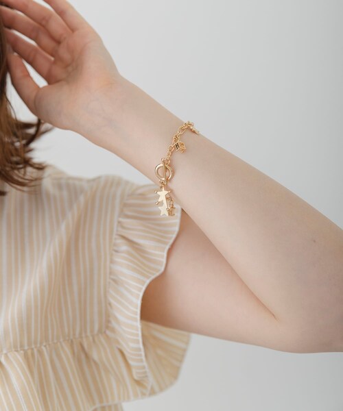 URBAN RESEARCH Sonny Label（アーバンリサーチサニーレーベル）の「カラービジュー×スターブレスレット（ブレスレット・レディース・シルバー/ゴールド・One）」の9枚目の写真