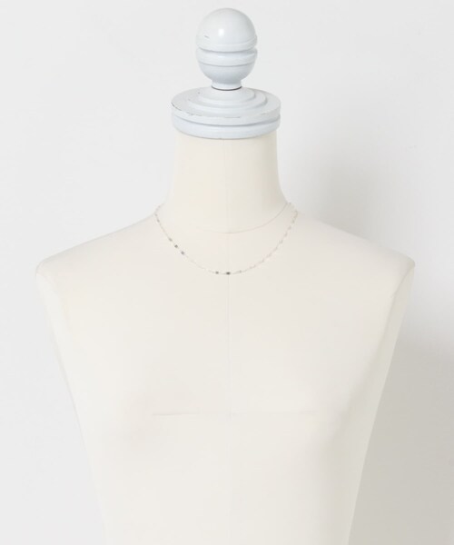 URBAN RESEARCH（アーバンリサーチ）の「decor『デコール』　ECLAIR CHAIN NECKLACE（ネックレス・レディース・SILVER・-）」の6枚目の写真