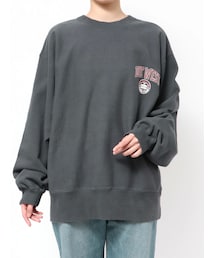 Ungrid | ビッグシルエットロゴスウェット(スウェット)