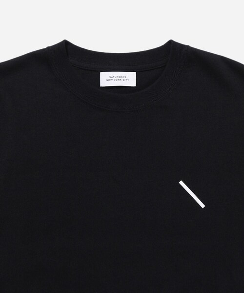 Saturdays NYC(サタデーズ ニューヨークシティ )の「Morning Joe x Saturdays NYC SS Tee(Tシャツ/カットソー・レディース・ブラック/ホワイト・L/M/S/XL/XXL)」の14枚目の写真