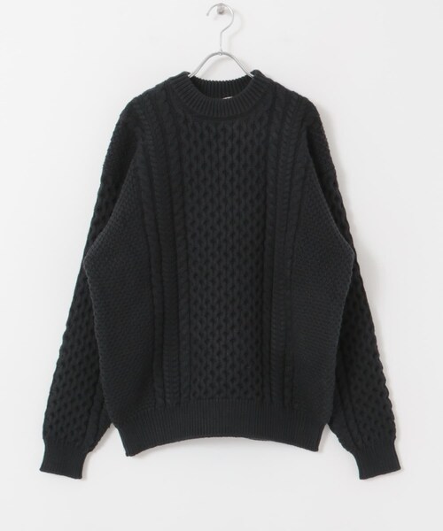 URBAN RESEARCH DOORS（アーバンリサーチドアーズ）の「L.L.Bean　Wayne Fishermans Sweaters（ニット/セーター・メンズ・Natural/Navy/Night・M/L/XL）」の2枚目の写真