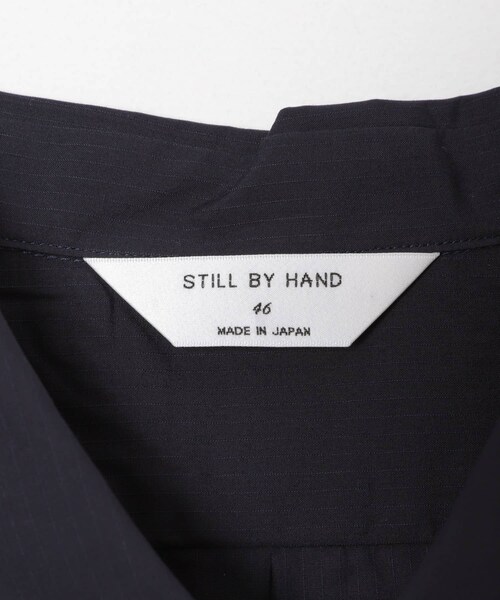 URBAN RESEARCH DOORS（アーバンリサーチドアーズ）の「STILL BY HAND　REGULAR COLLAR SHIRTS（シャツ/ブラウス・メンズ・NAVY ST/BLUE ST/WHITE・46/48）」の14枚目の写真