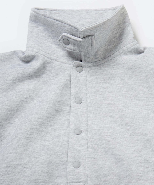 URBAN RESEARCH（アーバンリサーチ）の「DAIWA PIER39　TECH SWEAT SNAP PULLOVER（スウェット・メンズ・BLACK/PURPLE/BROWNKHAKI/H GRAY・S/M/L/XL）」の15枚目の写真