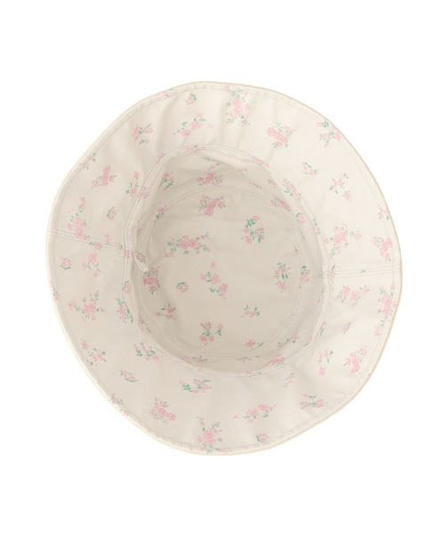 ROPE' PICNIC（ロペピクニック）の「【UVカット・前後2WAY】マルチウェイフラワーリバーシブルハット（ハット・レディース・ブラック/キナリ・F）」の20枚目の写真