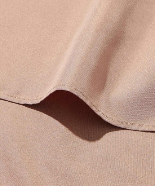 ADAM ET ROPE'（アダムエロペ）の「スエードタッチ レーヨンバンドカラーシャツ（シャツ/ブラウス・レディース・ブラック/ライトグレー/キナリ/ピンク系・L/M）」の14枚目の写真