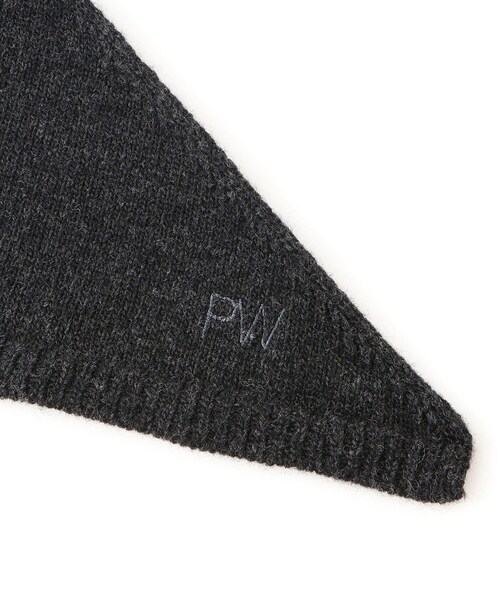 ADAM ET ROPE'(アダムエロペ)の「【J’aDoRe限定】【PALOMA WOOL(パロマウール)】PRIMA(バンダナ/スカーフ・レディース・グレー/ピンク・F)」の5枚目の写真