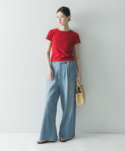 URBAN RESEARCH(アーバンリサーチ)の「HANDICRAFT SAIGON SMALL TOTE(トートバッグ・レディース・BLACK/BROWN/BEIGE/BLK WHT・-)」の18枚目の写真
