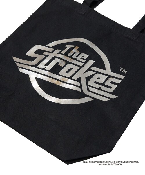 bonjour records(ボンジュールレコーズ)の「The Strokes for bonjour records Official Tote bag ザ・ストロークス オフィシャル トートバッグ(トートバッグ・レディース・ブラック/ブラック系・F)」の7枚目の写真