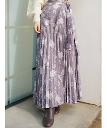 MERCURYDUO | プリーツロングスカート(スカート)