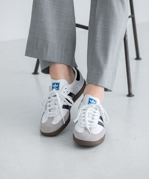URBAN RESEARCH（アーバンリサーチ）の「adidas　SAMBA OG（スニーカー・レディース・フットウェアホワイト・23.5/24/24.5/25）」の13枚目の写真