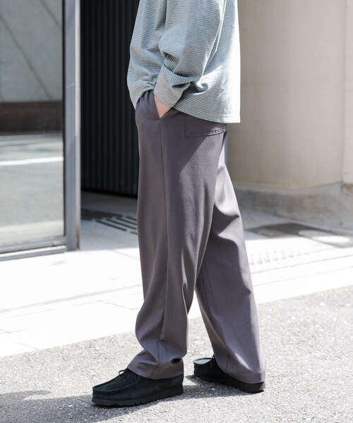 URBAN RESEARCH DOORS(アーバンリサーチドアーズ)の「FORK&SPOON イーズライントラウザー(その他パンツ・メンズ・NAVY/GRAY・4/5)」の7枚目の写真
