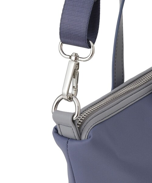 ROPE' PICNIC(ロペピクニック)の「ミドルサイズショルダー&トートバッグ/撥水・軽量(ショルダーバッグ・レディース・ブラック/キナリ/サックス・F)」の15枚目の写真