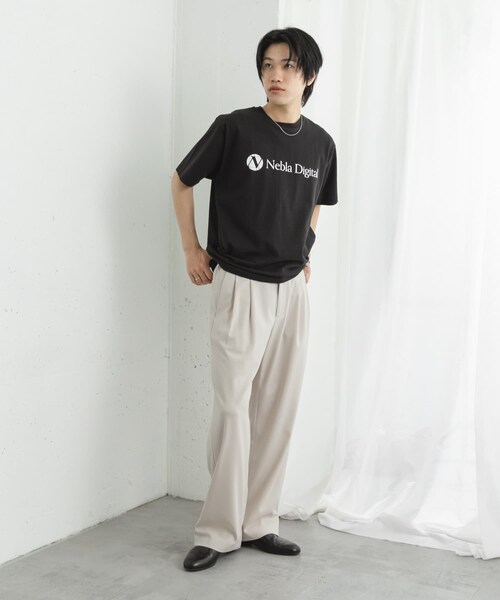 SENSE OF PLACE by URBAN RESEARCH(センスオブプレイスバイアーバンリサーチ)の「company logo short-sleeve t-shirts B(Tシャツ/カットソー・メンズ・WHITE/BLACK/L.BLUE・M/L)」の22枚目の写真
