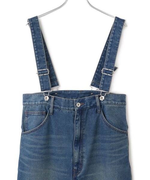 ADAM ET ROPE'(アダムエロペ)の「【サステナブル】2WAYデニムサロペット(サロペット/オーバーオール・レディース・ブラック/ブルー・36/38)」の20枚目の写真