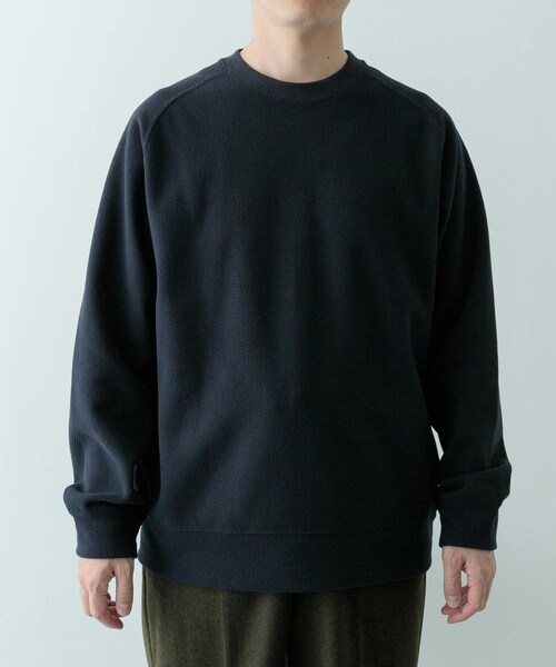 ITEMS URBANRESEARCH（アイテムズ アーバンリサーチ）の「発熱機能 クルーネックラグランTops（Tシャツ/カットソー・メンズ・GREIGE/OFF/BLK・M/L）」の19枚目の写真