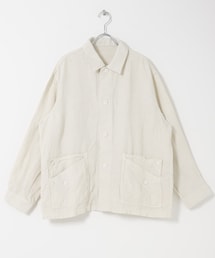 かぐれ | MITTAN　和紙大麻ジャケット(ベンガラ染)(シャツ/ブラウス)