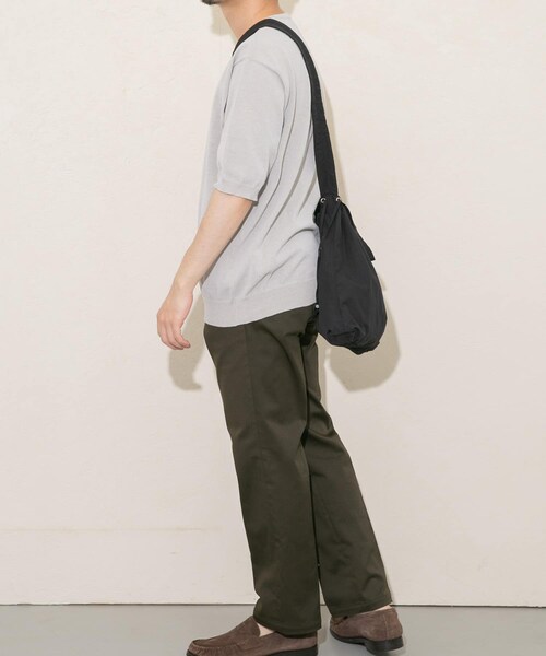 RODE SKO（ロデスコ）の「『ユニセックス』ミニロクヨンギャザーショルダートート（ショルダーバッグ・メンズ・KHAKI/BLACK/GREIGE・one）」の13枚目の写真