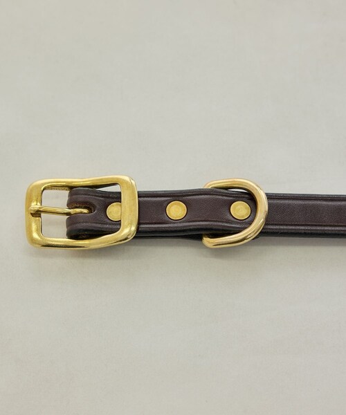 ADAM ET ROPE'(アダムエロペ)の「【TORY LEATHER(トリーレザー)】3/4 wide plain creased belt(ベルト・レディース・ブラック/ダークブラウン・F)」の9枚目の写真