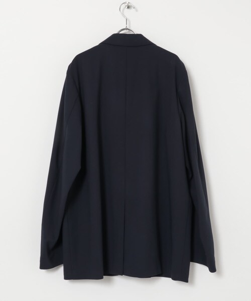 URBAN RESEARCH（アーバンリサーチ）の「ATON　HIGH TWIST WOOL JACKET（テーラードジャケット・メンズ・BLACK/NAVY・4/6）」の12枚目の写真