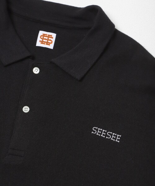 URBAN RESEARCH（アーバンリサーチ）の「SEE SEE　LS POLO (KNIT SEW)（ニット/セーター・メンズ・BLACK/NAVY・M/L/XL/XXL）」の5枚目の写真