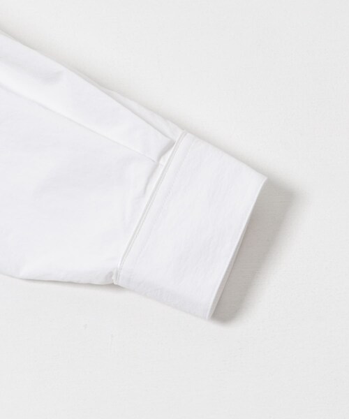 URBAN RESEARCH（アーバンリサーチ）の「dDdDdDd　NYLON BASEBALL LONG-SLEEVE SHIRTS（シャツ/ブラウス・メンズ・CHARCOAL/WHITE/BLACK/NAVY・S/M/L/XL/XXL）」の7枚目の写真