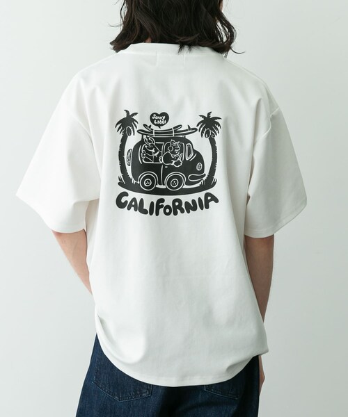 URBAN RESEARCH Sonny Label（アーバンリサーチサニーレーベル）の「コラボTシャツ by MonkeyStudio2（Tシャツ/カットソー・メンズ・ホワイトB/ホワイトA/ブラックA/ブラックB・M/L）」の15枚目の写真