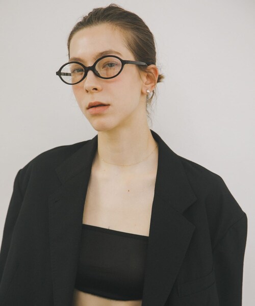 URBAN RESEARCH(アーバンリサーチ)の「decor『デコール』 Eyewear Round(メガネ・レディース・BROWN/KHAKI・-)」の7枚目の写真
