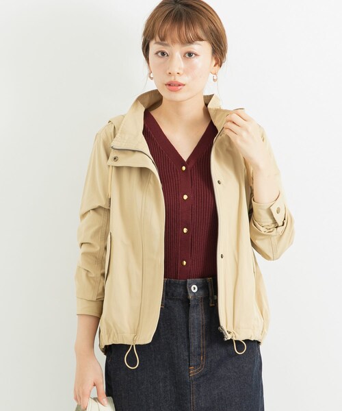 URBAN RESEARCH Sonny Label（アーバンリサーチサニーレーベル）の「マウンテンパーカー（マウンテンパーカー・レディース・カーキ/ブラック/ベージュ/ネイビー・34/36/38/40）」の16枚目の写真