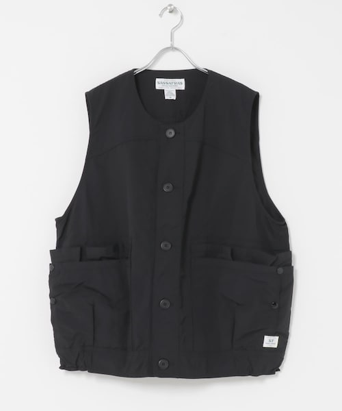 URBAN RESEARCH DOORS（アーバンリサーチドアーズ）の「SASSAFRAS　OVERGROWN HIKER VEST（ベスト・メンズ・NAVY/BLACK・M/L）」の7枚目の写真