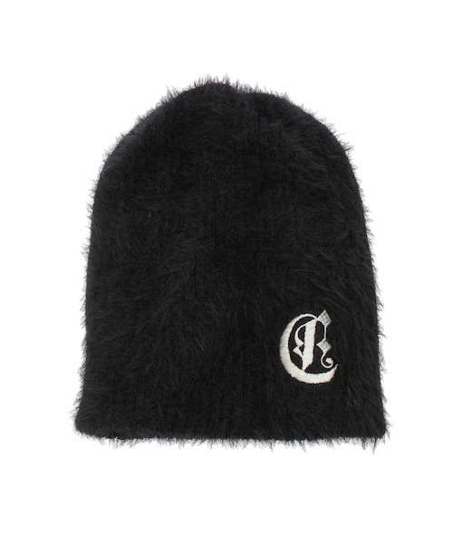 EVRIS（エヴリス）の「ワンポイントシャギーニットキャップ（ニットキャップ/ビーニー・レディース・ホワイト/ブラック・F）」の6枚目の写真