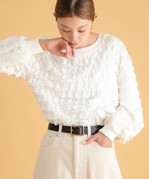 URBAN RESEARCH Sonny Label | フリルカットプルオーバー(Tシャツ/カットソー)
